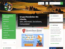 Tablet Screenshot of grupulromanilordinirlanda.com